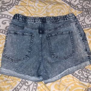 High waisted Jean shorts